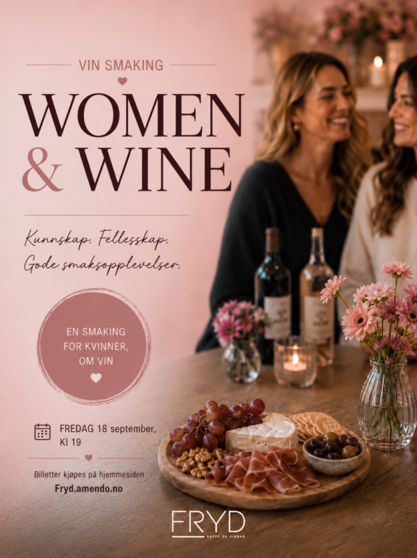 Women & Wine: Wine med Hege Petterson 18.09.2026