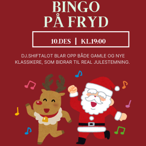 --- MusikkBingo 10. desember --- Julehist